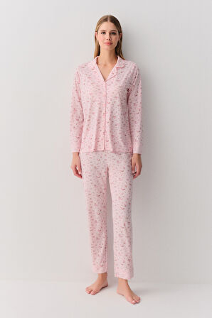 Suwen Young Mother Maskülen Pijama Takımı