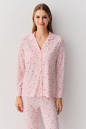 Suwen Young Mother Maskülen Pijama Takımı