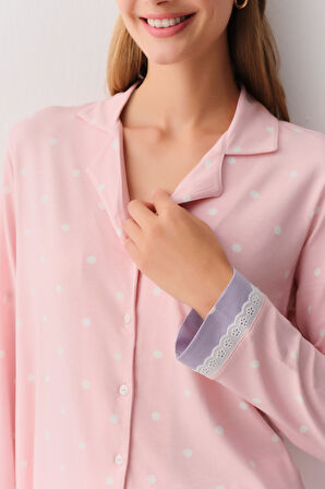 Suwen Pointy Maskülen Pijama Takımı