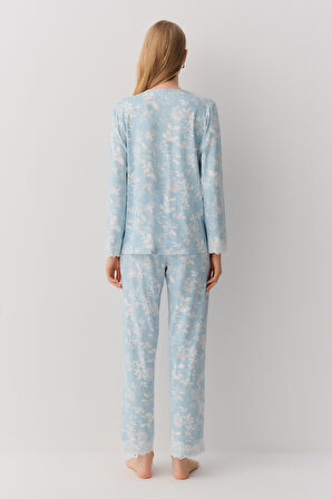 Suwen Hanna Maskülen Pijama Takımı