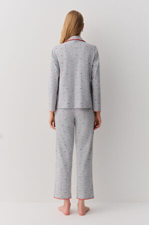 Suwen Nancy Maskülen Pijama Takımı