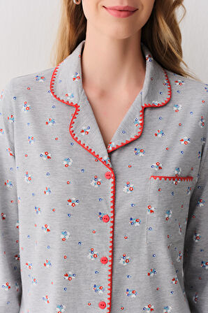 Suwen Nancy Maskülen Pijama Takımı