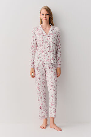 Suwen Solen Maskülen Pijama Takımı