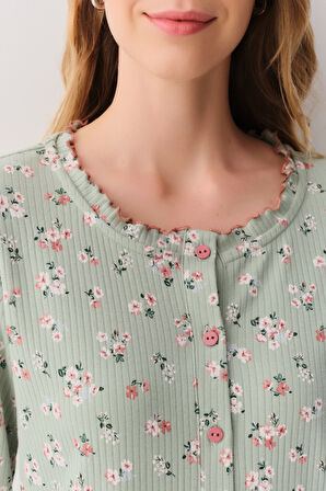 Suwen Lia Maskülen Pijama Takımı