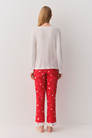 Suwen Love Pijama Takımı