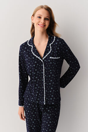 Suwen Woody Maskülen Pijama Takımı