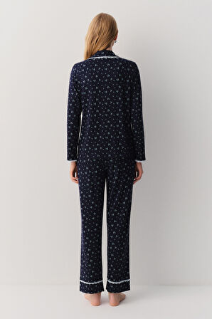 Suwen Woody Maskülen Pijama Takımı