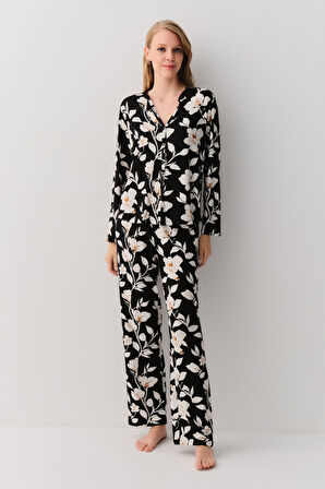 Suwen Marigold Maskülen Pijama Takımı