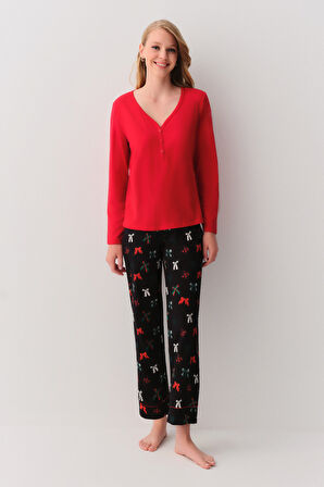 Suwen Twinkle Pijama Takımı
