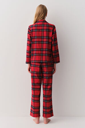 Suwen Lauren Maskülen Pijama Takımı