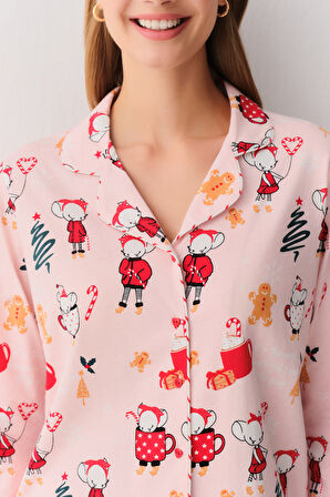 Suwen Lulusu Maskülen Pijama Takımı