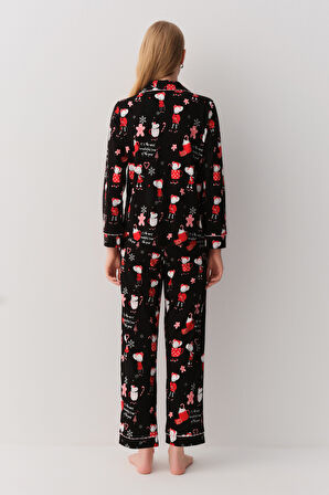 Suwen Lulusu Maskülen Pijama Takımı