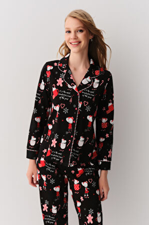 Suwen Lulusu Maskülen Pijama Takımı
