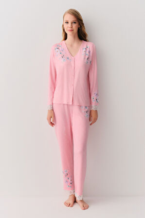 Suwen Jane Maskülen Pijama Takımı