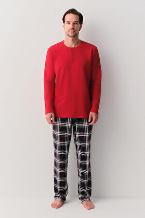 Suwen Robert Erkek Pijama Takımı