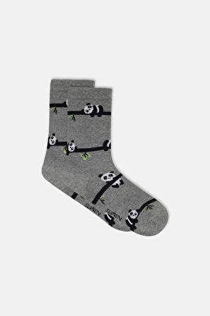 Suwen Happy Panda Soket Çorap