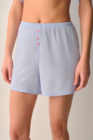 Suwen Powder Gömlek Yaka Şort Pijama Takımı