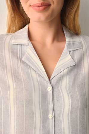 Suwen Princess Gömlek Yaka Pijama Takımı