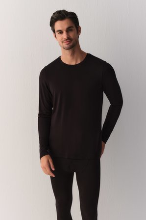 Suwen Warming Men Uzun Kollu T-Shirt