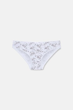 Suwen 3'lü Pamuklu Desenli Normal Bel Slip Külot