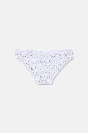 Suwen 3'lü Pamuklu Desenli Normal Bel Slip Külot