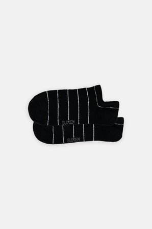 Suwen Stripe Lurex Sneaker Çorap