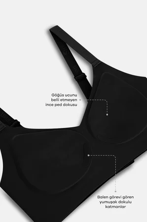 Suwen Invisible Lazer Kesim İz Bırakmayan Toparlayıcı Sütyen