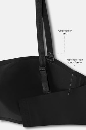 Suwen Invisible Hold Up Lazer Kesim İz Bırakmayan Toparlayıcı Straplez Sütyen