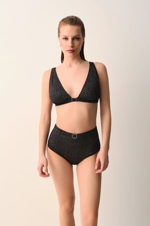 Suwen Montana V Kesim Üçgen Balensiz Bikini Üst