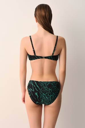 Suwen Wild Metal Aksesuarlı Bikini Üst