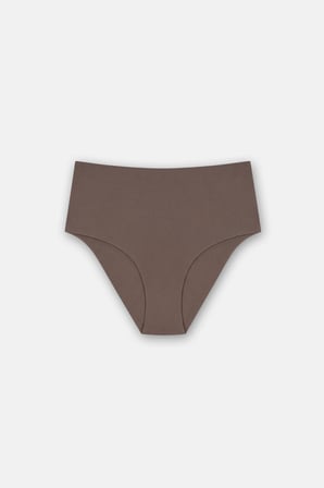Suwen 3'lü Invisible Lazer Kesim Yüksek Bel Slip Külot