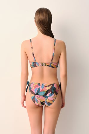 Suwen Leaf Balenli Bralet Bikini Üst