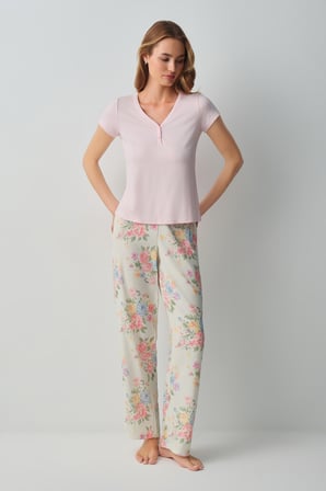 Suwen Fleur Pijama Takımı