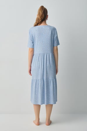 Suwen Mina Uzun Günlük Elbise