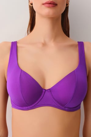 Suwen Balenli Toparlayıcı Bikini Üst