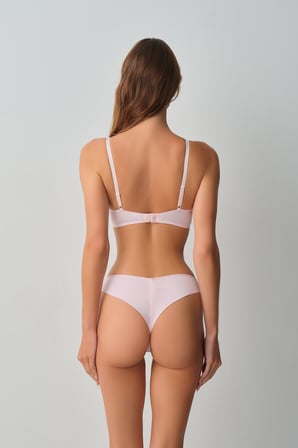 Suwen Floral Soft Dantelli Balensiz Yarı Destekli Bralet Sütyen