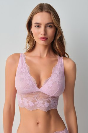 Suwen Scarlet Dantelli Bralet Sütyen