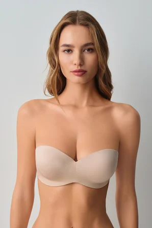 Suwen Ivy Light Secret Lazer Kesim İz Bırakmayan Toparlayıcı Straplez Sütyen