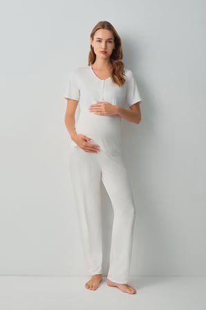 Suwen Pearl Hamile Lohusa Pijama Takımı