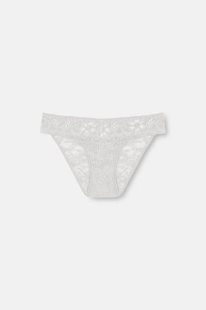Suwen 3'lü Dantelli Normal Bel Slip Külot