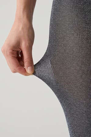 Suwen Glitter Rib 40 Den Külotlu Çorap