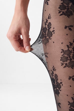 Suwen Fishnet Tül 20 Den Külotlu Çorap