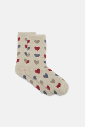 Suwen Fluffy Romance Soket Çorap