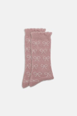 Suwen Chenille Ribbon Soket Çorap
