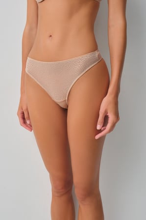 Suwen Mocha Brazilian String Külot