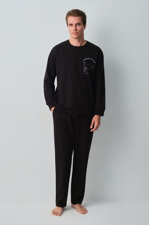 Suwen Weekend Erkek Pamuklu Pijama Takımı