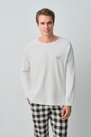 Suwen George Erkek Pamuklu Pijama Takımı