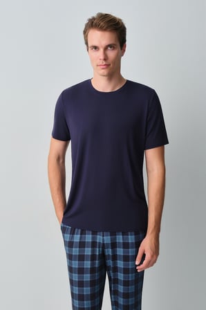 Suwen Alex Erkek Pamuklu Pijama Takımı