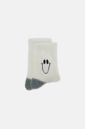 Suwen Fluffy Smile Midi Soket Çorap
