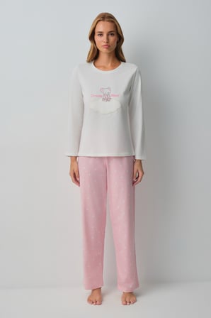 Suwen Lulusu Pamuklu Pijama Takımı